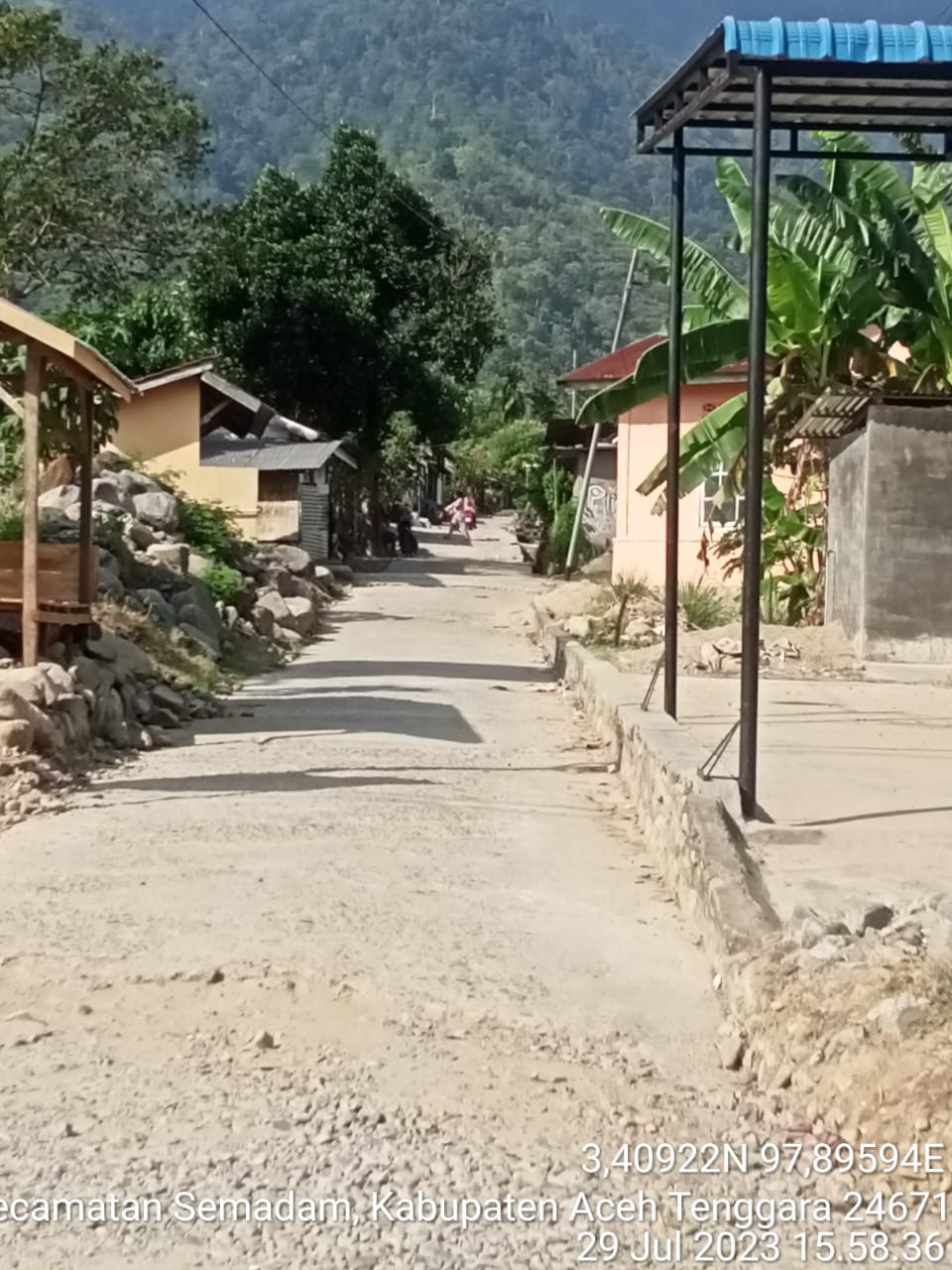 Salah satu Dusun yang bernama Dusun sere